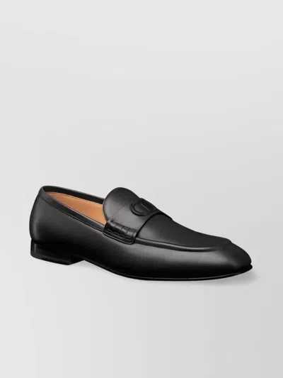 Dior Timeless Flex Loafer Shoes In Black