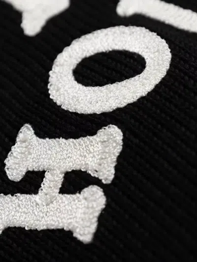 Amiri Hollywood Sweater With Embroidery In Black