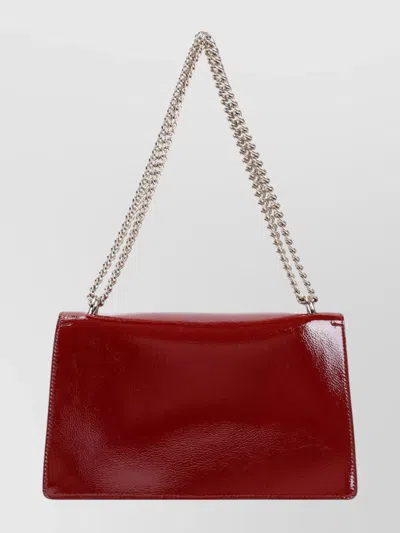 Gucci Womens Rosso Ancora Dionysus Chain-strap Leather Shoulder Bag In Red