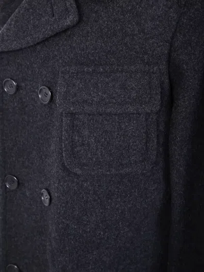 Comme Des Garçons Coat Comme Des Garcons Woman Color Grey In Gray