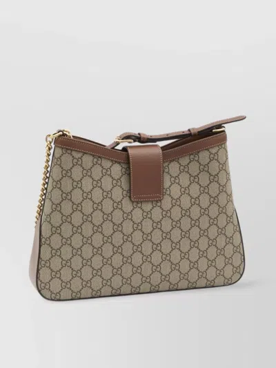 Gucci Padlock Gg Canvas Hobo Bag In Green
