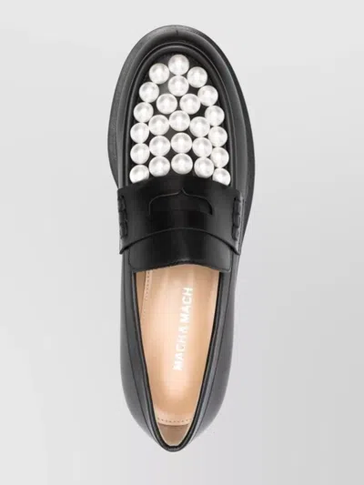 Mach&mach Saint Laurent Penny Loafers By Le Loafer In Black
