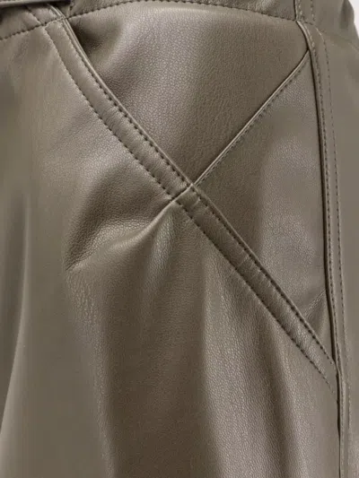 Darkpark Relaxed Fit Trousers Adjustable Drawstring Waist In Gray