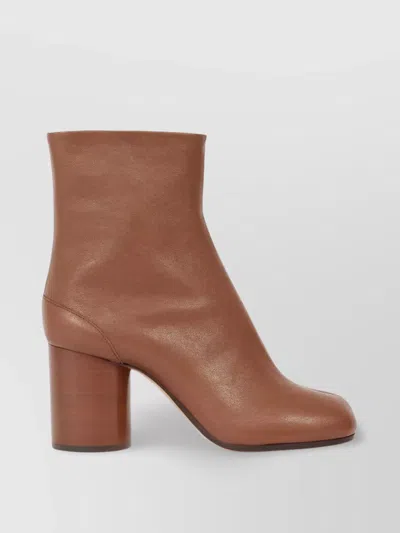 Maison Margiela Tabi H60 Ankle Boots - Leather - Nude In Neutral