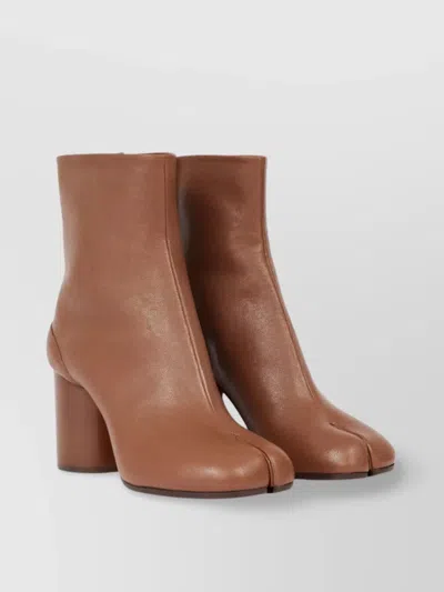 Maison Margiela Tabi H60 Ankle Boots - Leather - Nude In Neutral
