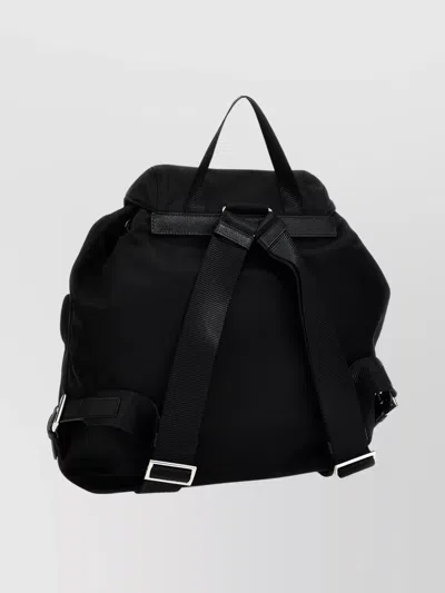 Prada Versatile Backpack Featuring Multiple Elements