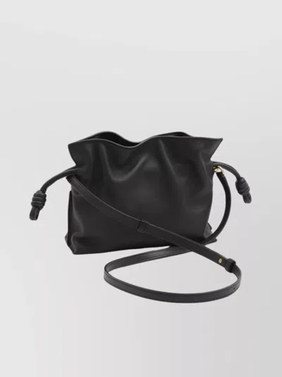 Loewe Small Flamenco Style Shoulder Bag In Gray