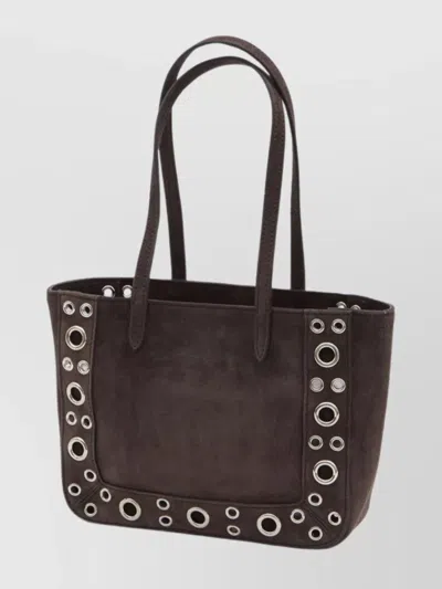 Valentino Mini Tote Bag With Rivets And Mirrors