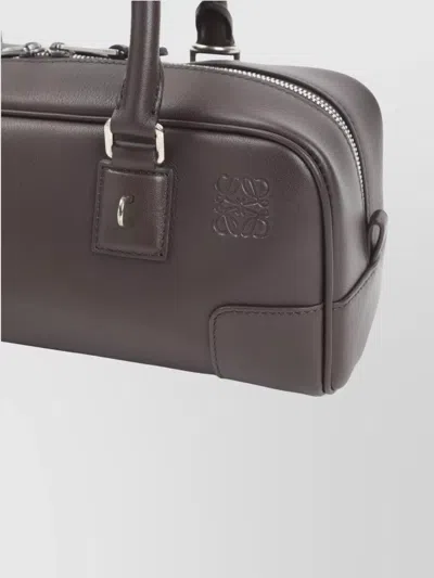 Loewe Structured Rectangular Handbag In Premium Calfskin Leather