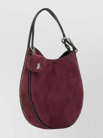 Marc Jacobs "the Dual Hobo" Large Bag In Burgundy
