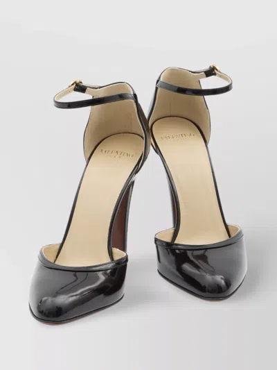 Valentino Garavani Hi Dolly Black Patent Leather Pumps