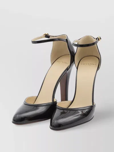 Valentino Garavani Hi Dolly Black Patent Leather Pumps