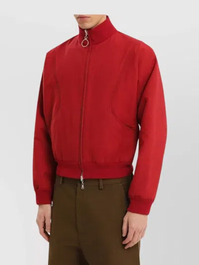 1989 Studio Red And Black Reversible Jacket In Red