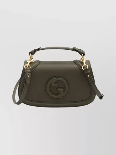 Gucci Medium Tote Bag With Gg Cross Detail In Green
