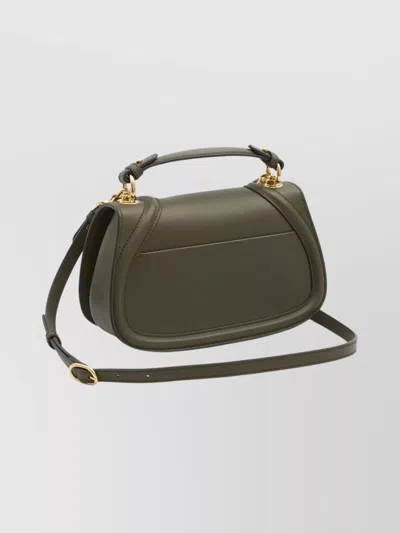 Gucci Medium Tote Bag With Gg Cross Detail In Green
