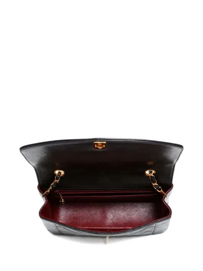 Pre-owned Chanel 1994-1996 Diana Shoulder Bag In Black