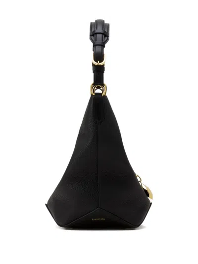 Lanvin Medium Bucket Bag Top Handle In Black