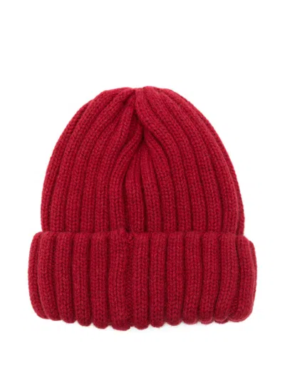 Borsalino Cashmere Beanie Featuring Folded Cuff