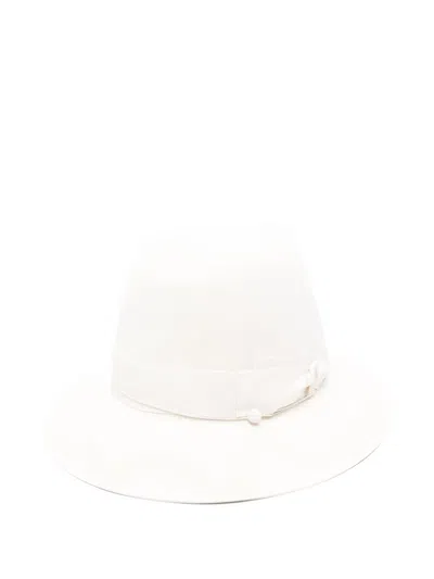 Borsalino Monica Hat In White