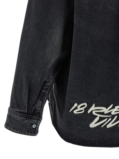 Kenzo X Futura 2000 Embroidery In Black