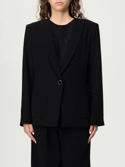Armani Exchange Jacket  Woman Color Black In Black