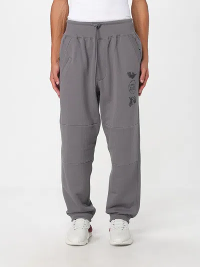 Y-3 Side Graphic Sweatpants In Gray