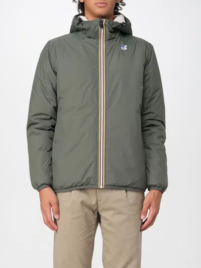K-way Jacket  Men Color Military In Green