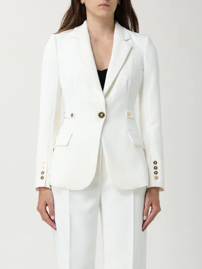 Elisabetta Franchi Jacket  Woman Color White In White