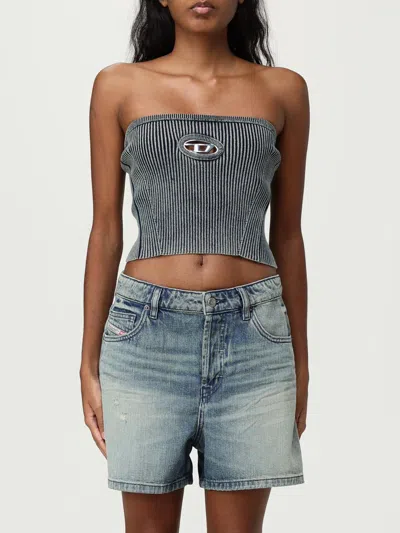 Diesel 'clarksvillex' Top In Burgundy