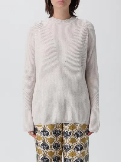 Max Mara Sweater  Woman Color White In Gray