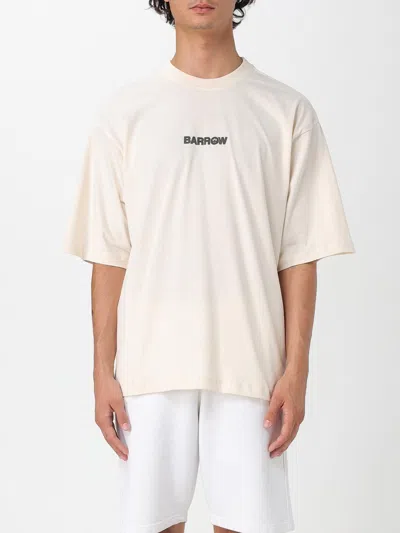 Barrow Cotton T-shirt In Neutral