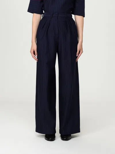 Max Mara Sportmax Double-pleated Kiens Palazzo Pants In Burgundy