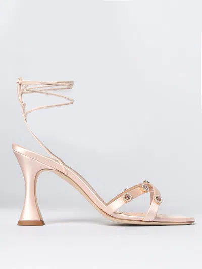 Manolo Blahnik Heeled Sandal  Woman Color Blush Pink In Pink