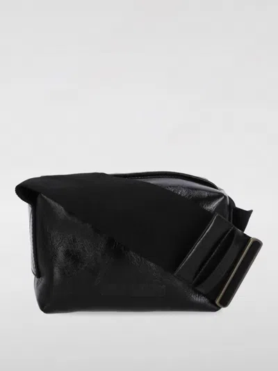 Uma Wang Square Shoulder Bag In Black