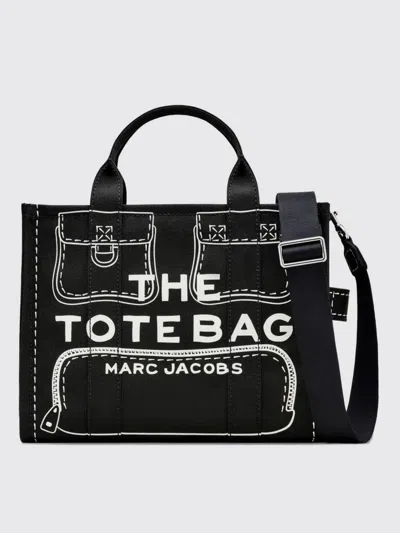 Marc Jacobs Medium Tote Bag In Black