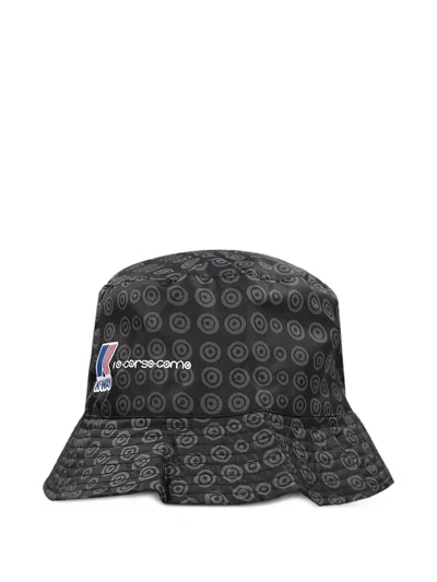 K-way X 10 Corso Como Logo-print Bucket Hat In Black