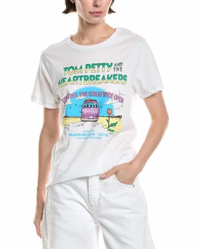 Prince Peter Tom Petty Tour Bus Graphic Tee In White In White
