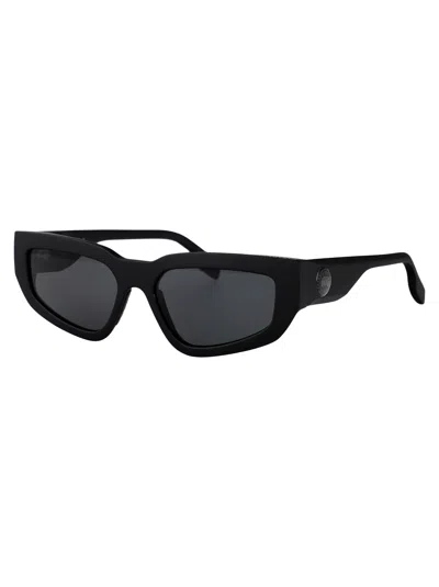 Canada Goose Rectangular Sunglasses Gc25605 S 002 In Black