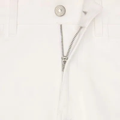 Celine Cotton Denim Jeans Men In White