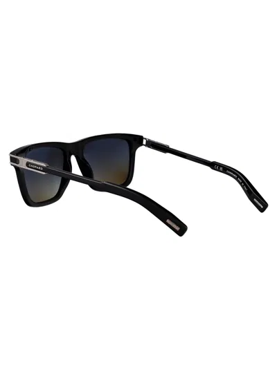 Chopard Square Sunglasses Sch398 700 Z In Black