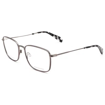 Rag & Bone Men's 54mm Matte Dark Ruthenium Opticals In Metallic
