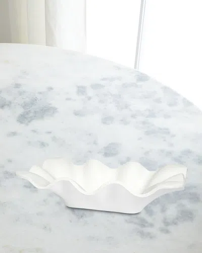 Old World Design Furman Wave Bowl In White