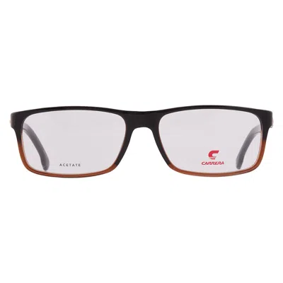 Carrera Demo Rectangular Men's Eyeglasses  8890 0r60 57 In Black