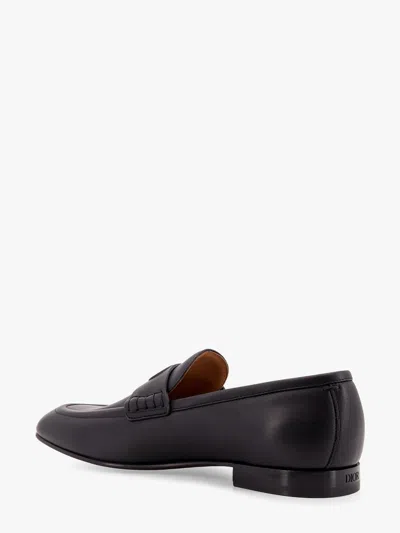 Dior Timeless Flex Loafer Shoes In Black