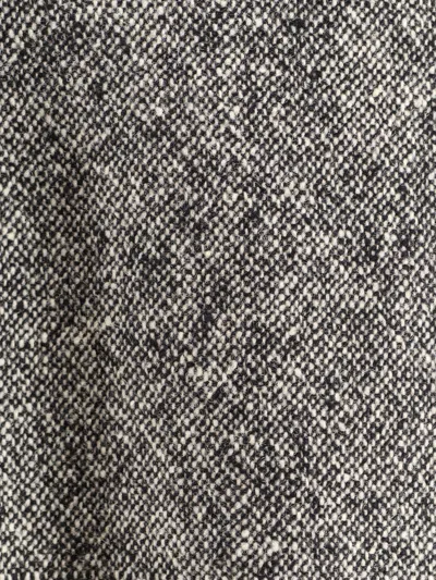 Dolce & Gabbana High-waisted Textured Midi Pencil Skirt In Gray