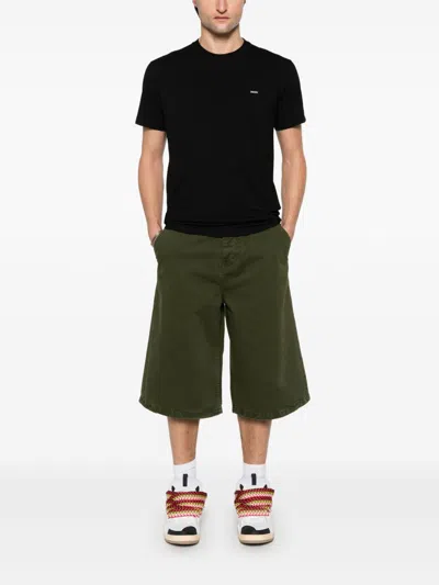 Dsquared2 Dsquared Men Cotton T-shirt In Black