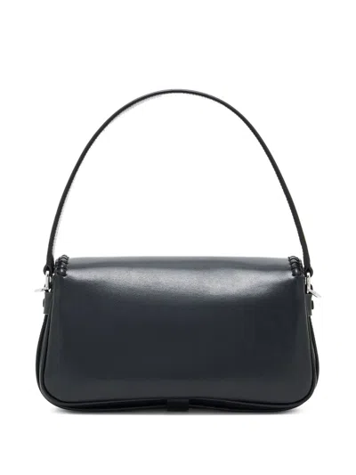 Emporio Armani Logo-detailing Shoulder Bag In Black