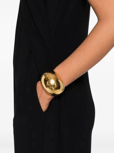 Emporio Armani Sleeveless Long Jumpsuit In Black