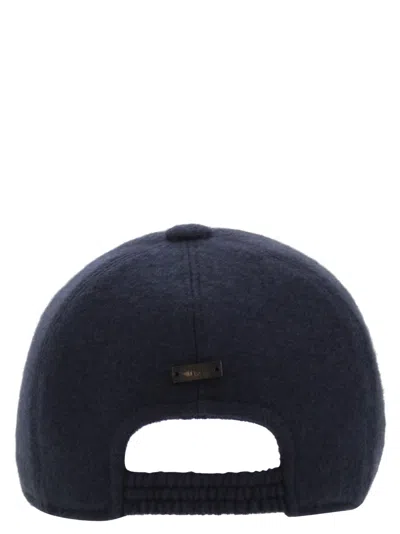 Fedeli Cashmere Hat In Blue