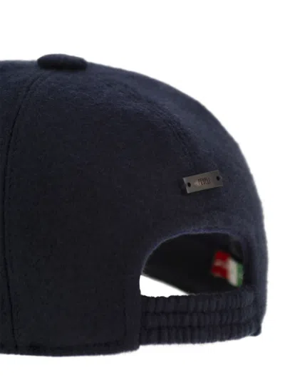 Fedeli Cashmere Hat In Blue